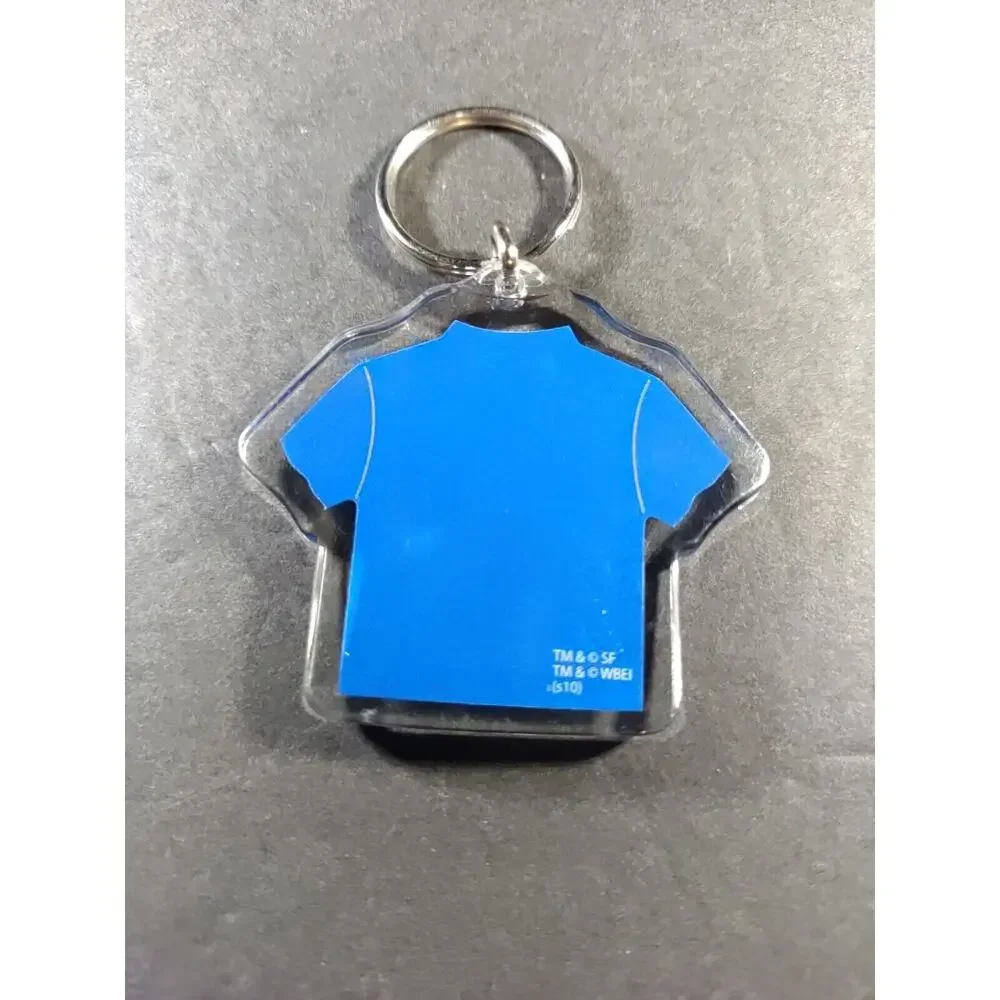 Six Flags Looney Toons T Shirt Keychain Acrylic
